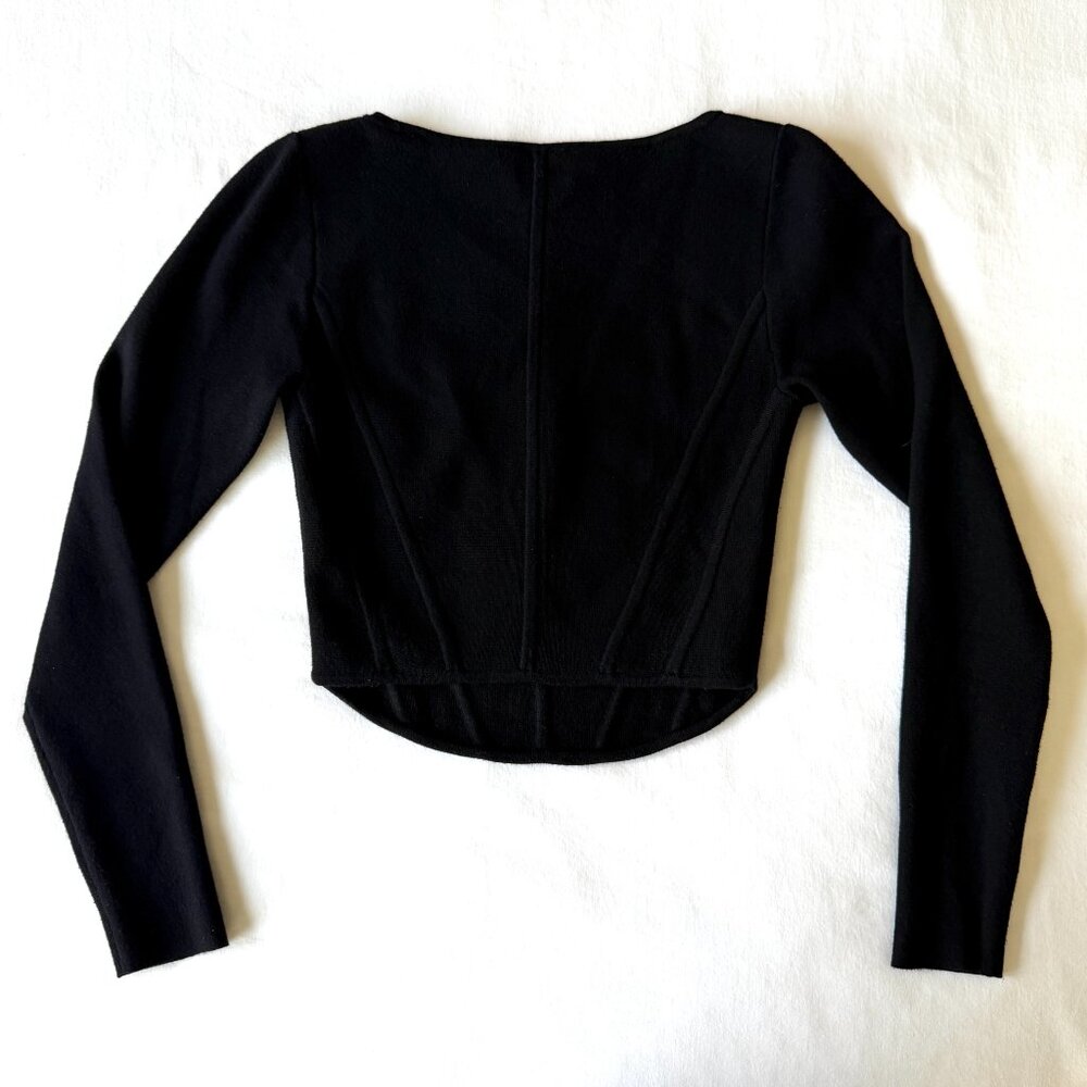 Aritzia Wilfred Natalie Corset Sweater - Picture 3 of 6